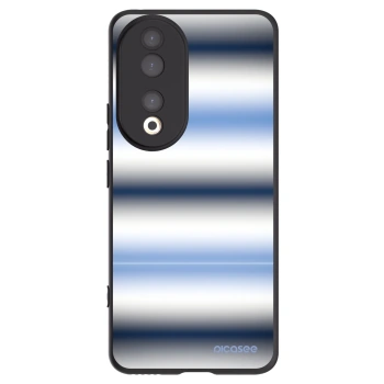 Picasee crna silikonska maskica za Honor 90 5G - Static Lines