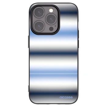Picasee crna silikonska maskica za Apple iPhone 15 Pro - Static Lines