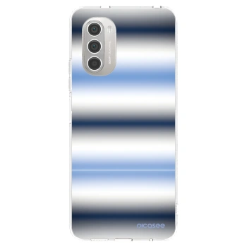 Picasee silikonska prozirna maskica za Motorola Moto G51 - Static Lines