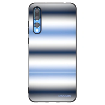 Picasee crna silikonska maskica za Huawei P20 Pro - Static Lines