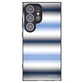 Picasee crna silikonska maskica za Samsung Galaxy S24 Ultra S928B 5G - Static Lines