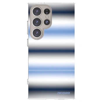 Picasee silikonska prozirna maskica za Samsung Galaxy S24 Ultra S928B 5G - Static Lines