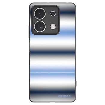 Picasee crna silikonska maskica za Xiaomi Redmi Note 13 4G - Static Lines