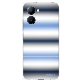 Picasee silikonska prozirna maskica za Realme C33 (2023) - Static Lines