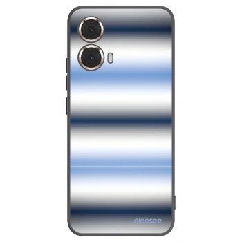 Picasee crna silikonska maskica za Motorola Moto G85 - Static Lines