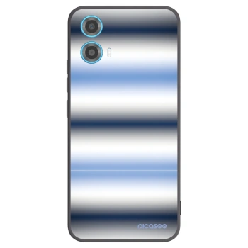 Picasee crna silikonska maskica za Motorola Moto G34 5G - Static Lines