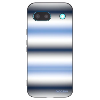 Picasee crna silikonska maskica za Google Pixel 8 - Static Lines