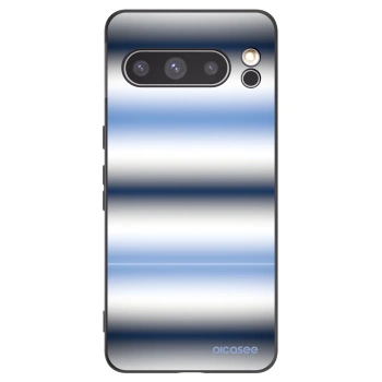 Picasee crna silikonska maskica za Google Pixel 8 Pro - Static Lines