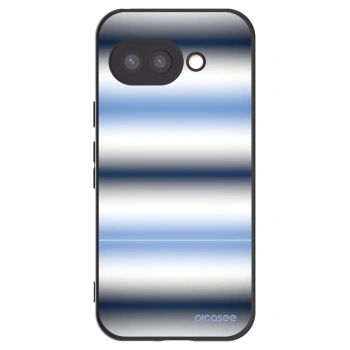 Picasee crna silikonska maskica za Google Pixel 9a - Static Lines