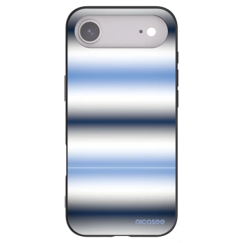 Picasee crna silikonska maskica za Apple iPhone Air - Static Lines