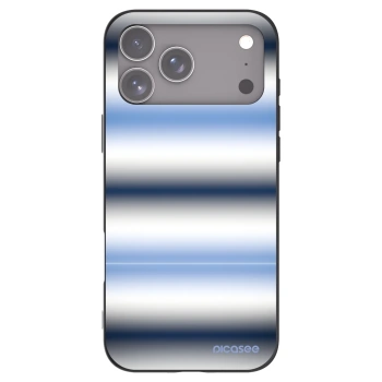 Picasee crna silikonska maskica za Apple iPhone 17 Pro Max - Static Lines