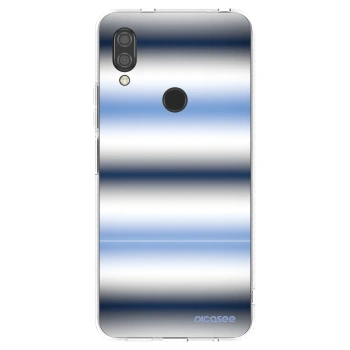 Picasee silikonska prozirna maskica za Xiaomi Redmi 7 - Static Lines