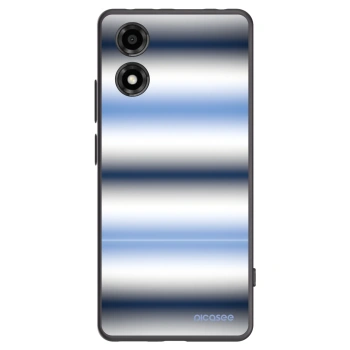 Picasee crna silikonska maskica za Motorola Moto E14 - Static Lines