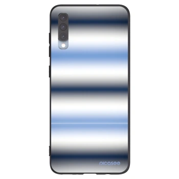 Picasee crna silikonska maskica za Samsung Galaxy A70 A705F - Static Lines