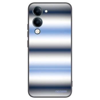 Picasee crna silikonska maskica za Vivo Y29s 5G - Static Lines