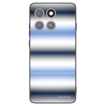 Picasee crna silikonska maskica za Motorola Edge 60 Fusion - Static Lines
