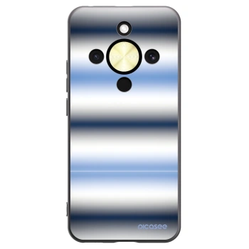 Picasee crna silikonska maskica za Honor Magic8 Lite 5G - Static Lines