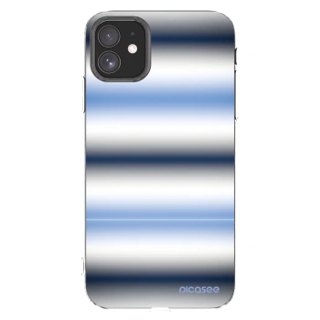 Picasee silikonska prozirna maskica za Apple iPhone 11 - Static Lines