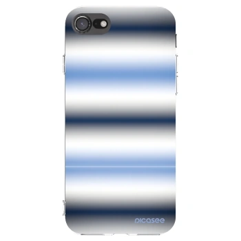 Picasee silikonska prozirna maskica za Apple iPhone 8 - Static Lines