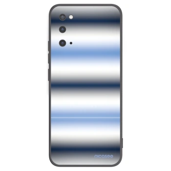 Picasee crna silikonska maskica za Samsung Galaxy S20 G980F - Static Lines