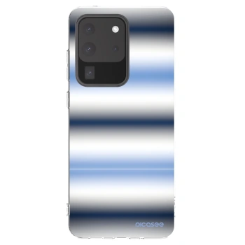 Picasee silikonska prozirna maskica za Samsung Galaxy S20 Ultra 5G G988F - Static Lines