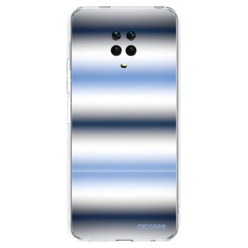 Picasee silikonska prozirna maskica za Xiaomi Redmi Note 9S - Static Lines