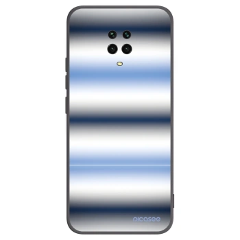 Picasee crna silikonska maskica za Xiaomi Redmi Note 9S - Static Lines