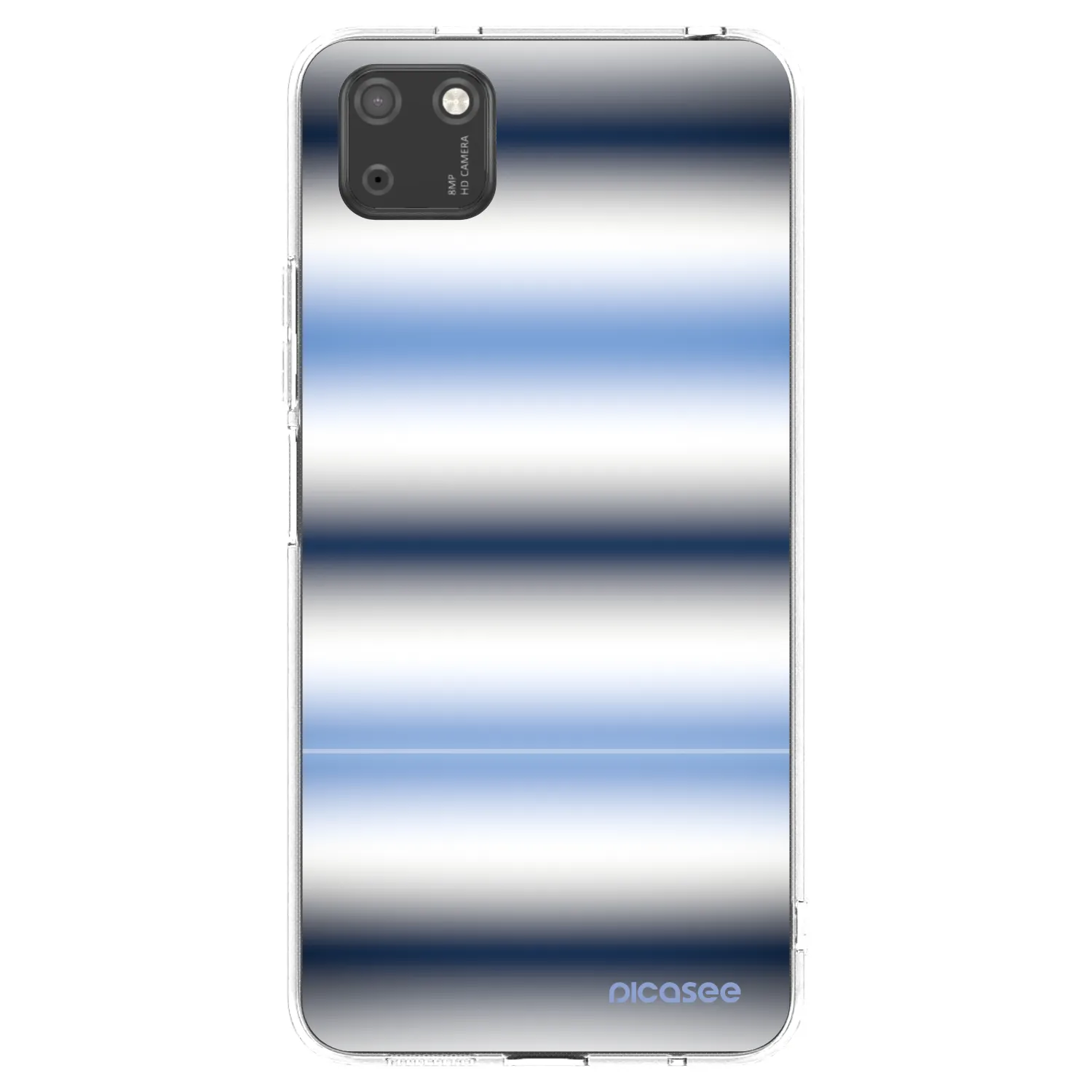 Picasee silikonska prozirna maskica za Huawei Y5P - Static Lines