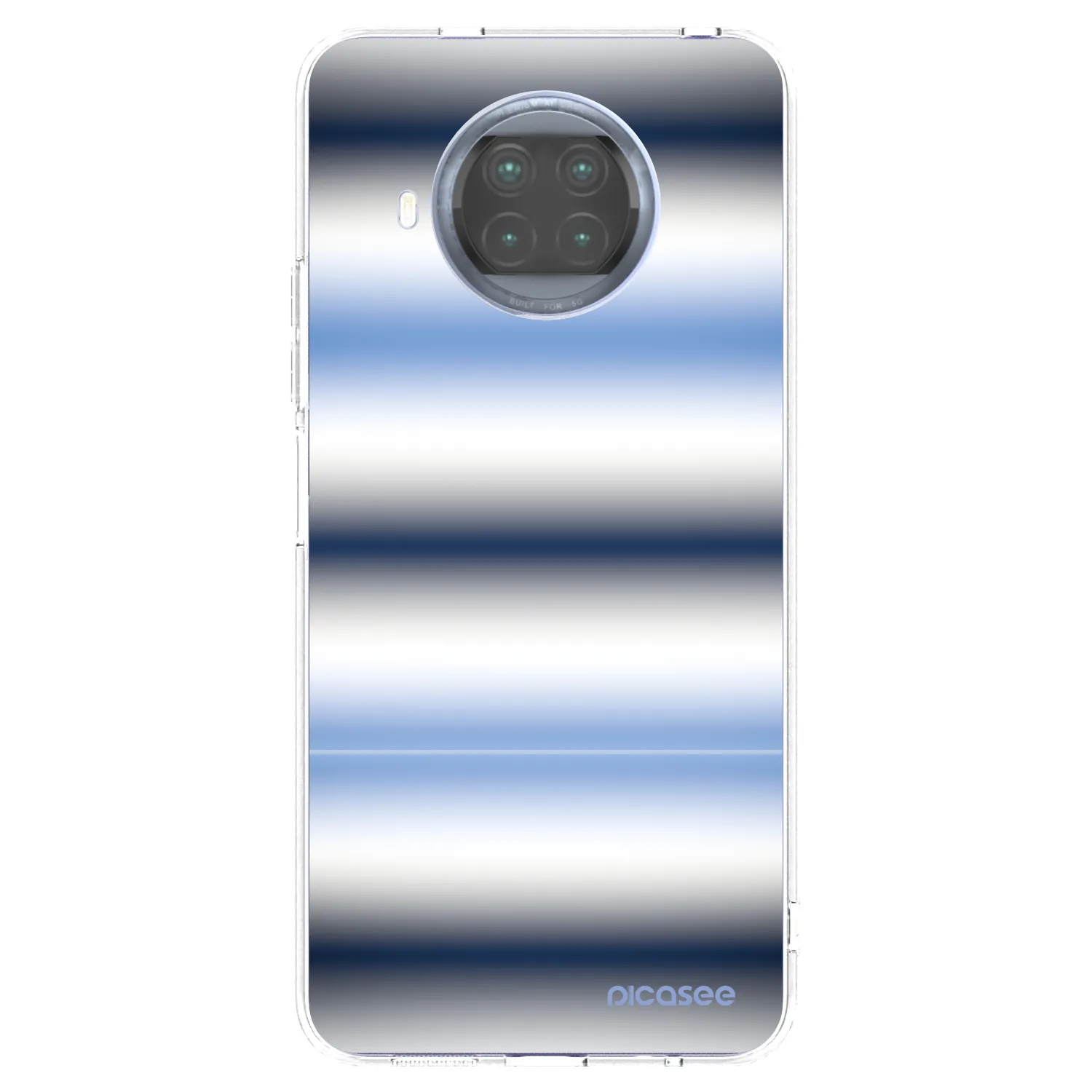Picasee silikonska prozirna maskica za Xiaomi Mi 10T Lite - Static Lines