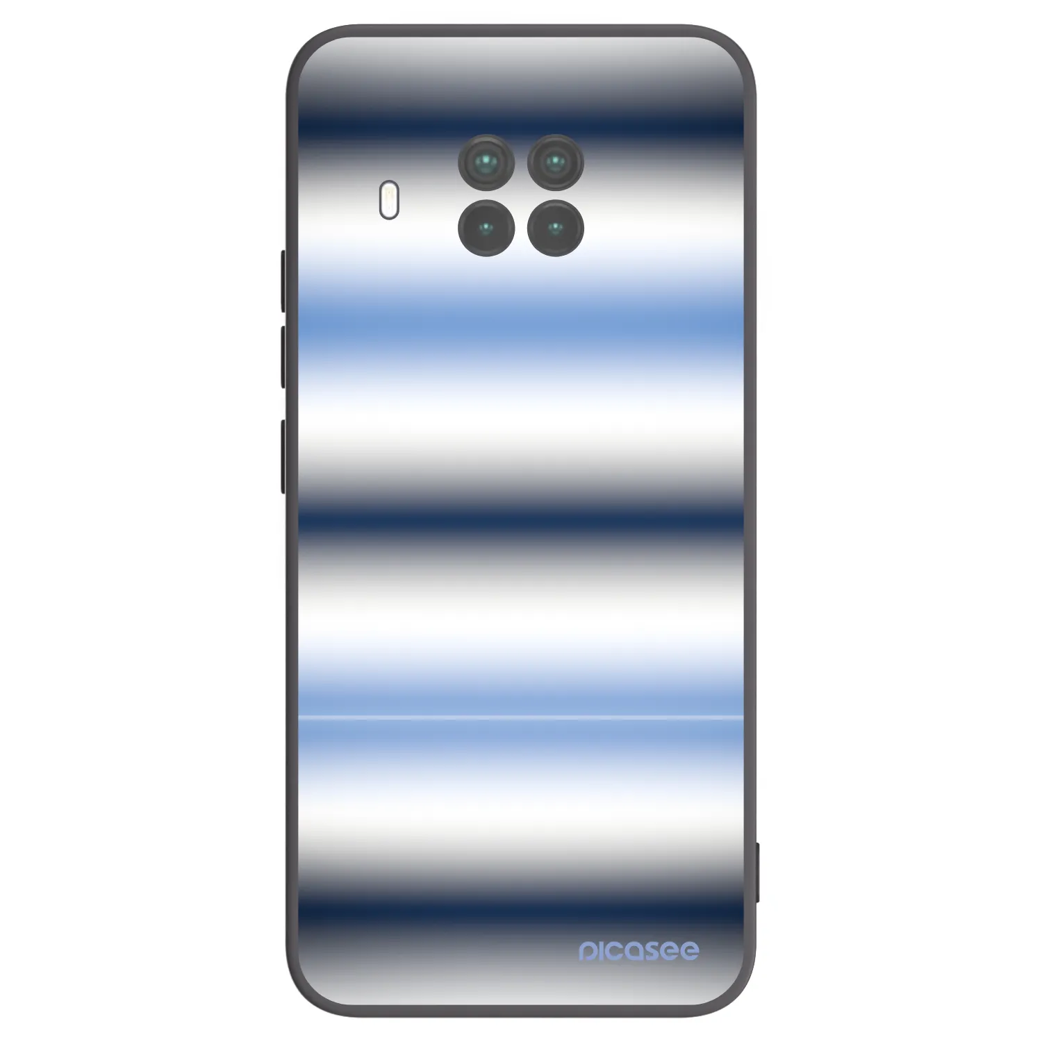 Picasee crna silikonska maskica za Xiaomi Mi 10T Lite - Static Lines