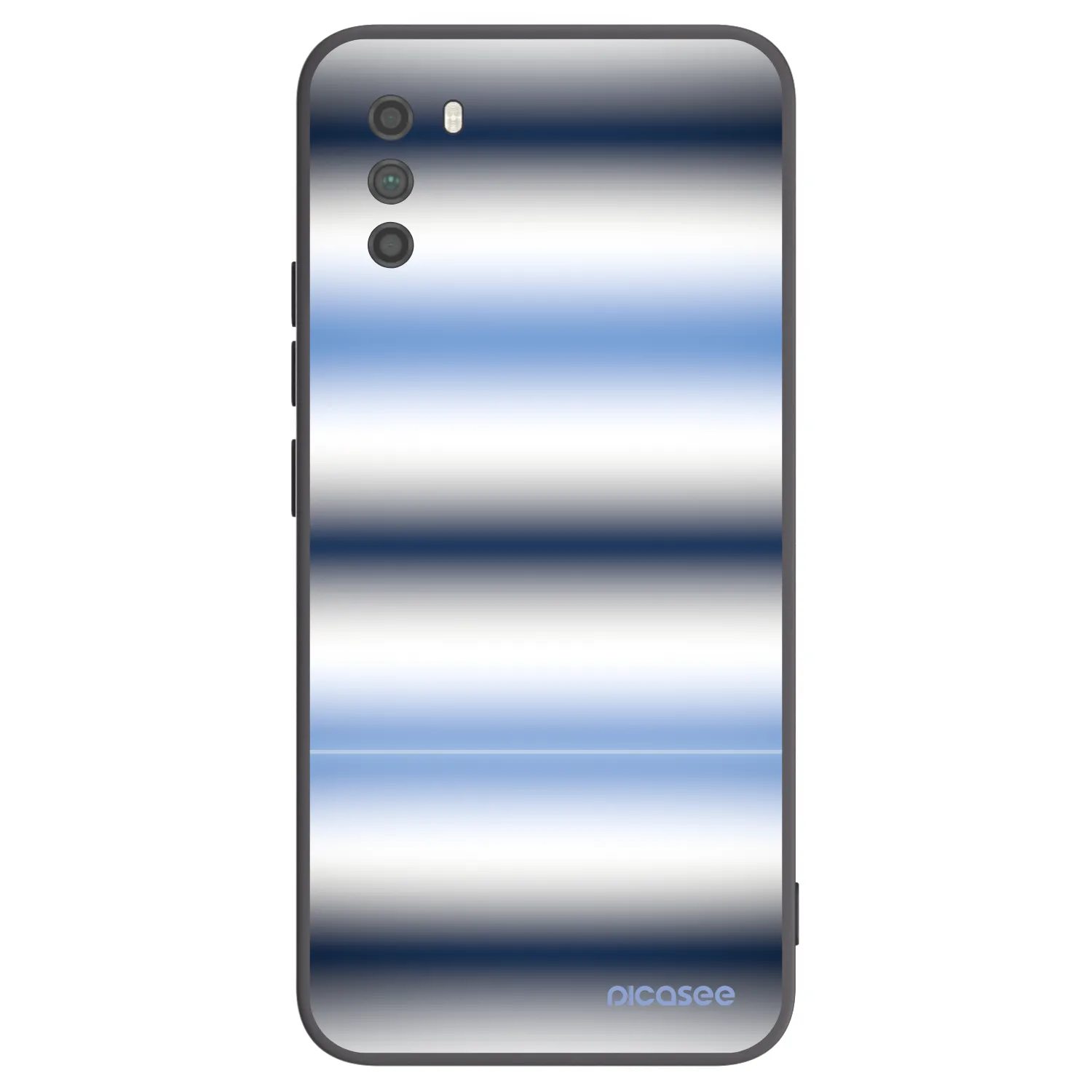 Picasee crna silikonska maskica za Xiaomi Poco M3 - Static Lines