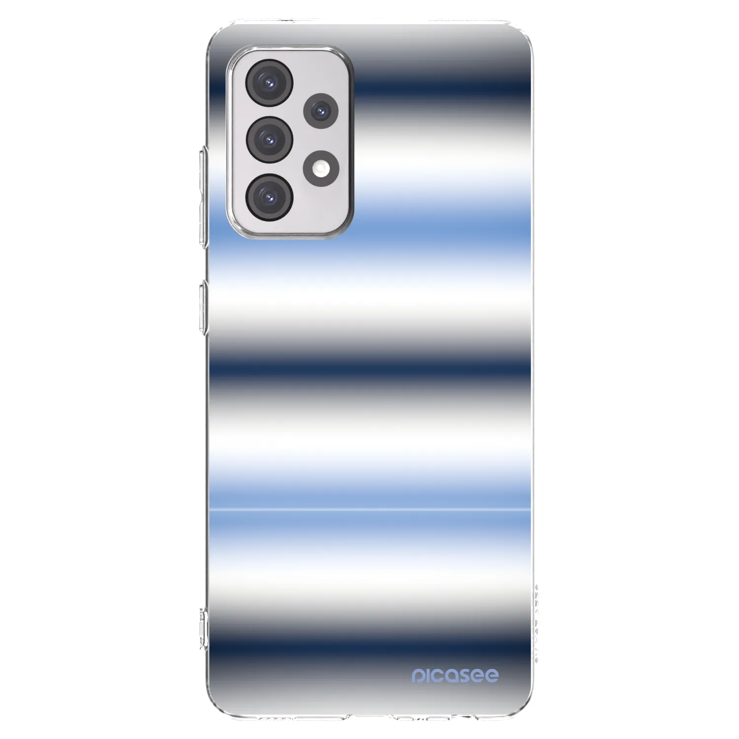 Picasee silikonska prozirna maskica za Samsung Galaxy A52 5G A525F - Static Lines