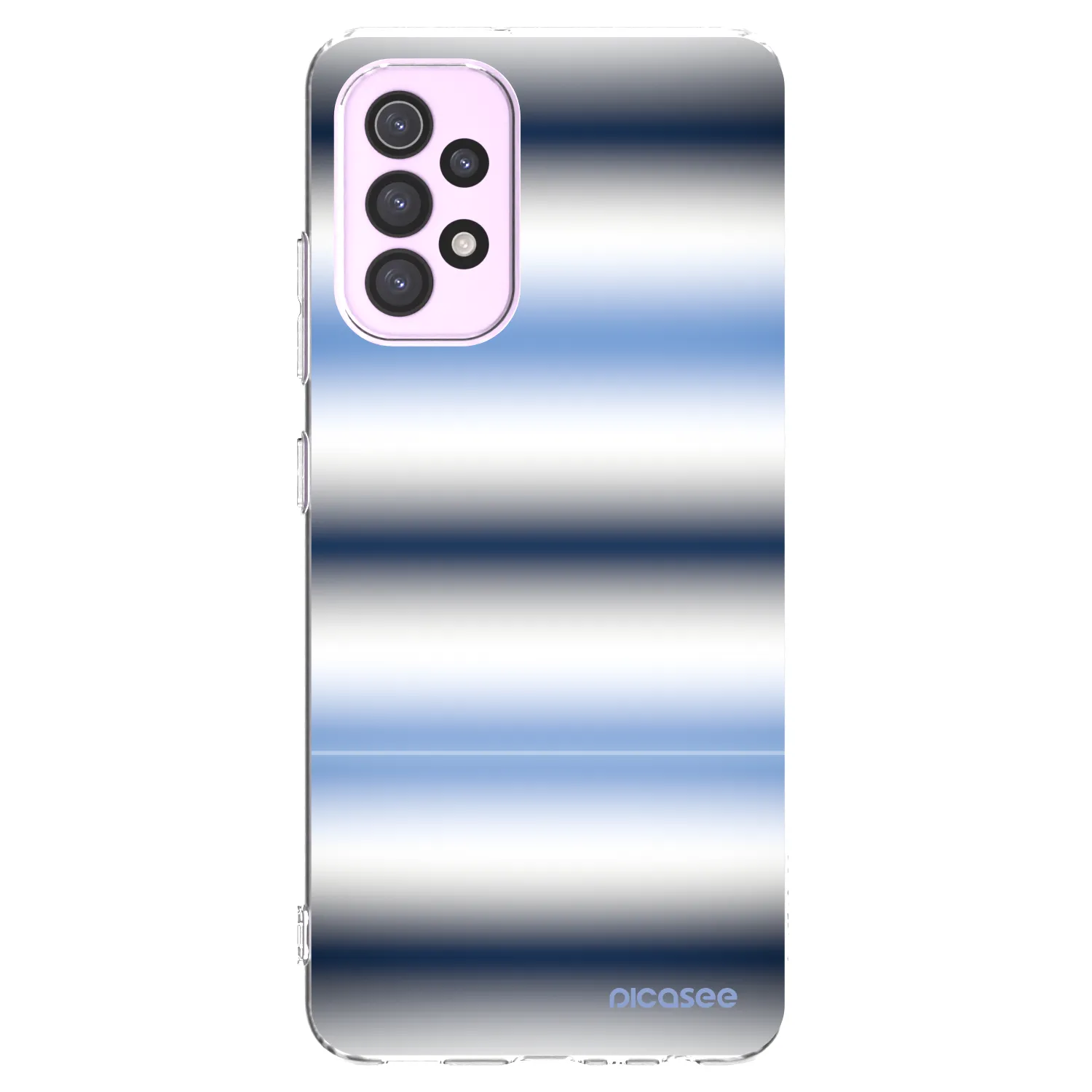 Picasee silikonska prozirna maskica za Samsung Galaxy A32 5G A326B - Static Lines