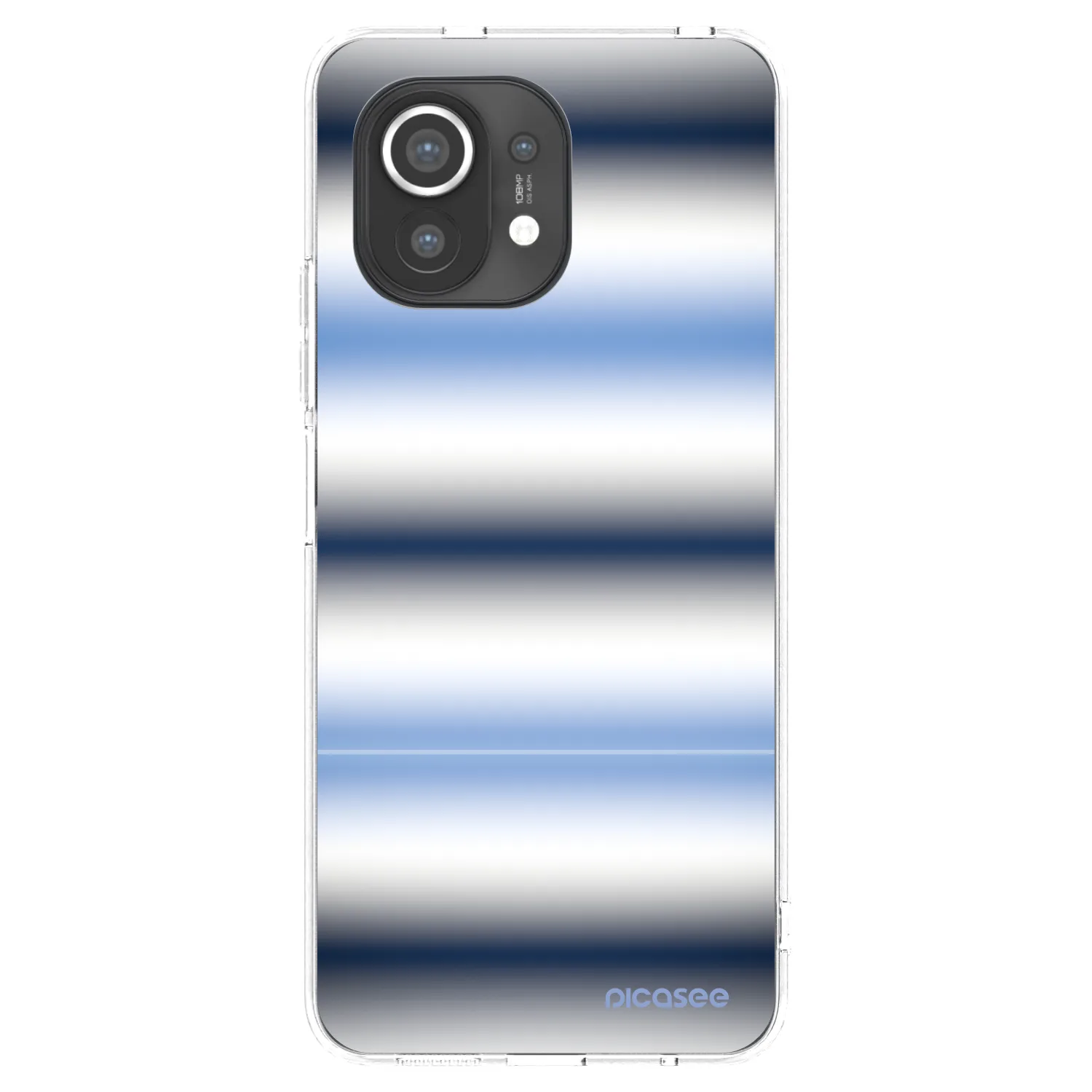 Picasee silikonska prozirna maskica za Xiaomi Mi 11 - Static Lines