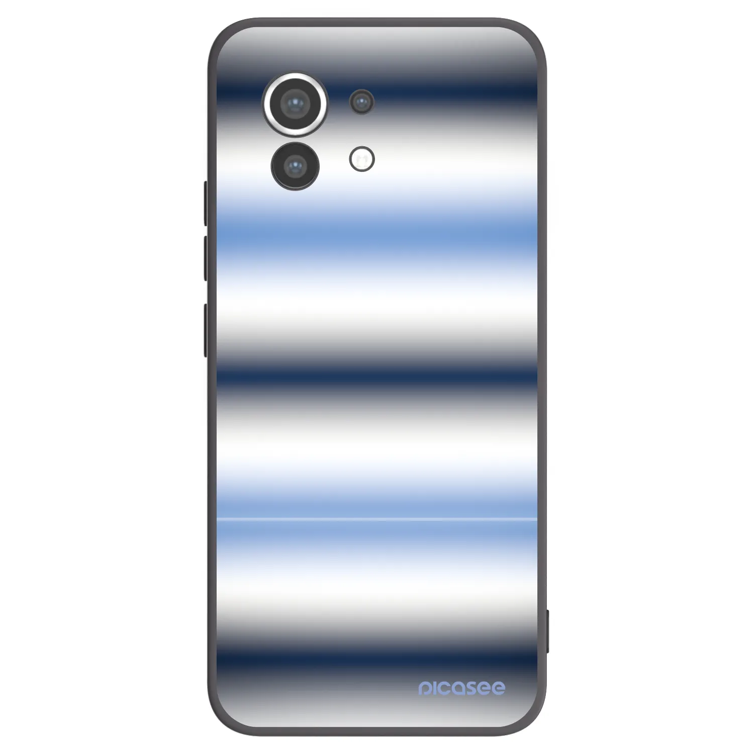 Picasee crna silikonska maskica za Xiaomi Mi 11 - Static Lines