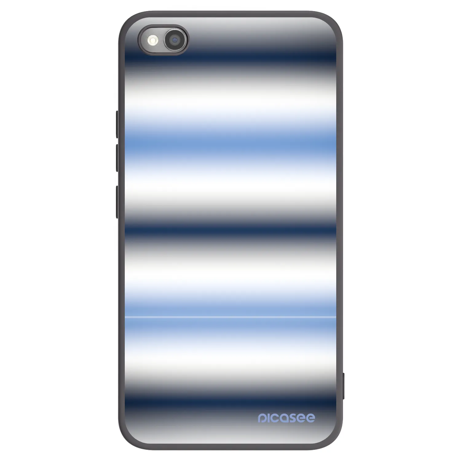 Picasee crna silikonska maskica za Xiaomi Redmi Note 11S 5G - Static Lines