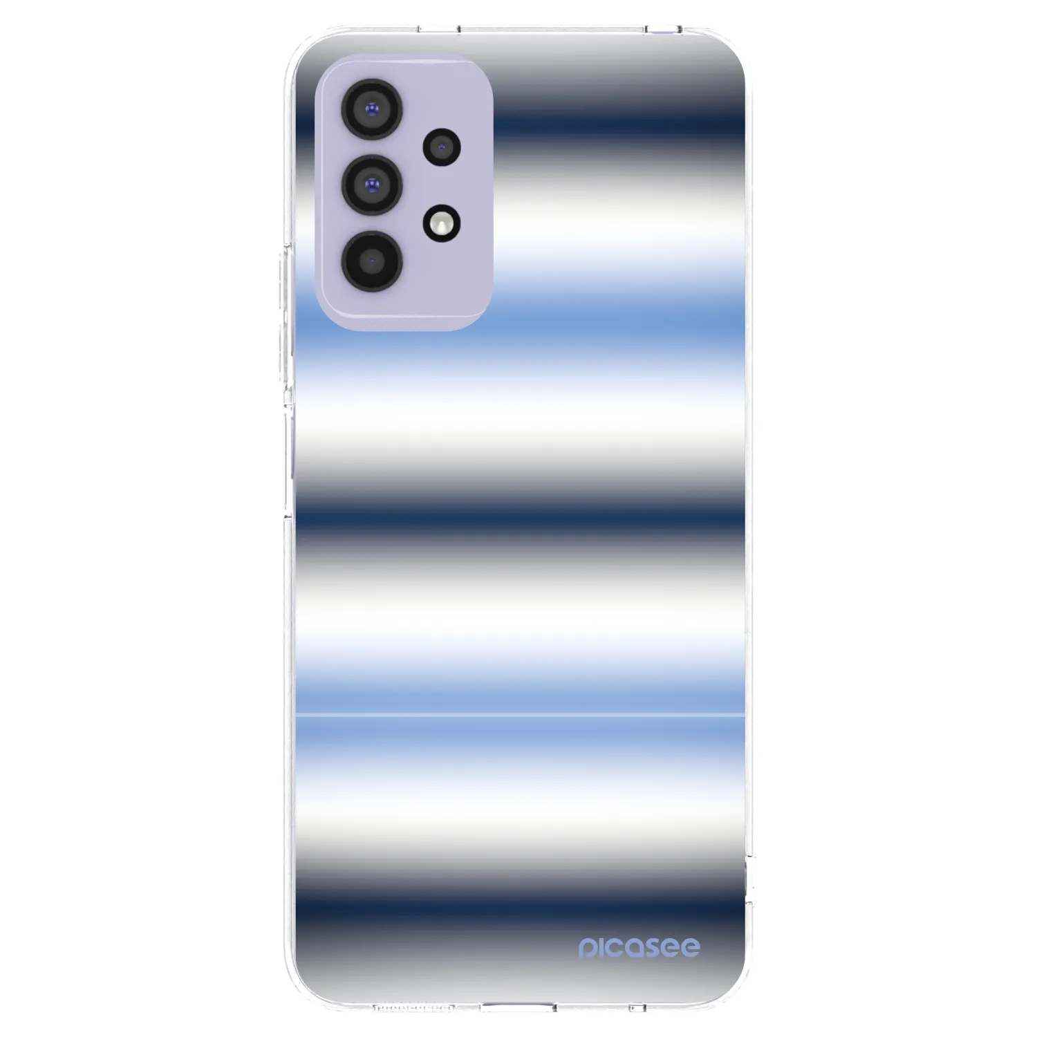 Picasee silikonska prozirna maskica za Samsung Galaxy A32 4G SM-A325F - Static Lines