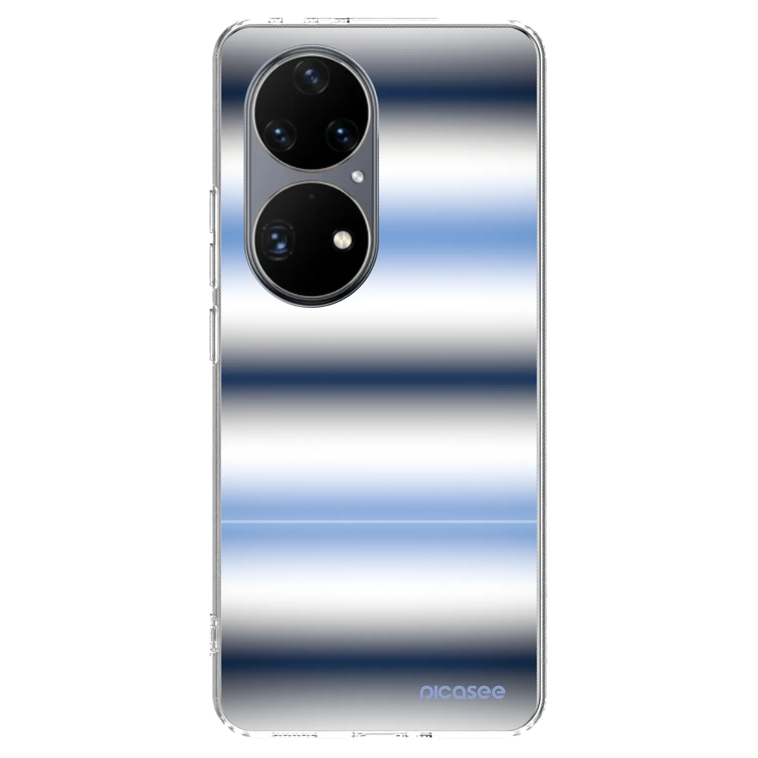 Picasee silikonska prozirna maskica za Huawei P50 - Static Lines