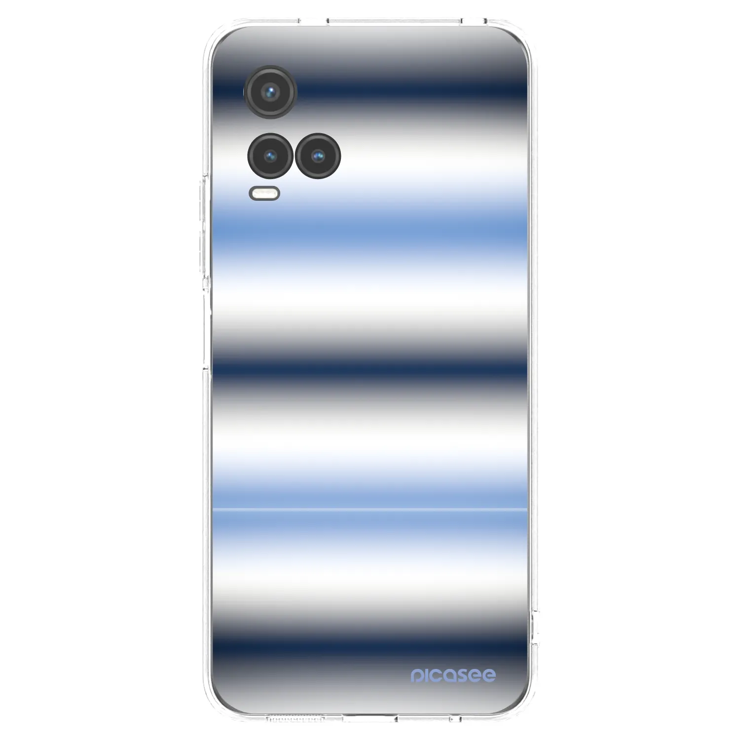Picasee silikonska prozirna maskica za Vivo Y33s - Static Lines