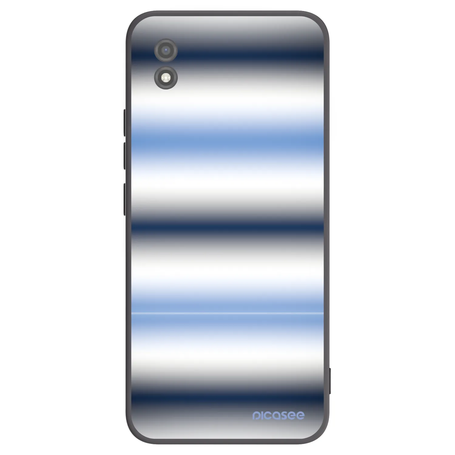 Picasee crna silikonska maskica za Realme C11 (2021) - Static Lines