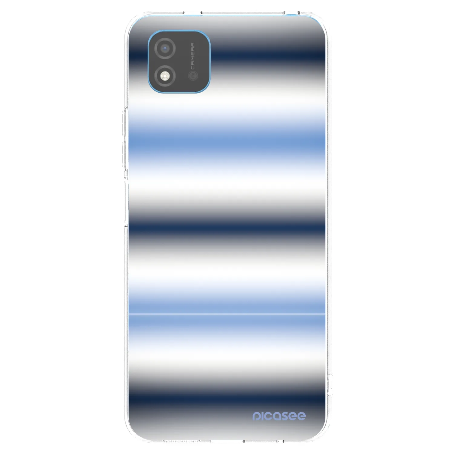 Picasee silikonska prozirna maskica za Realme C11 (2021) - Static Lines