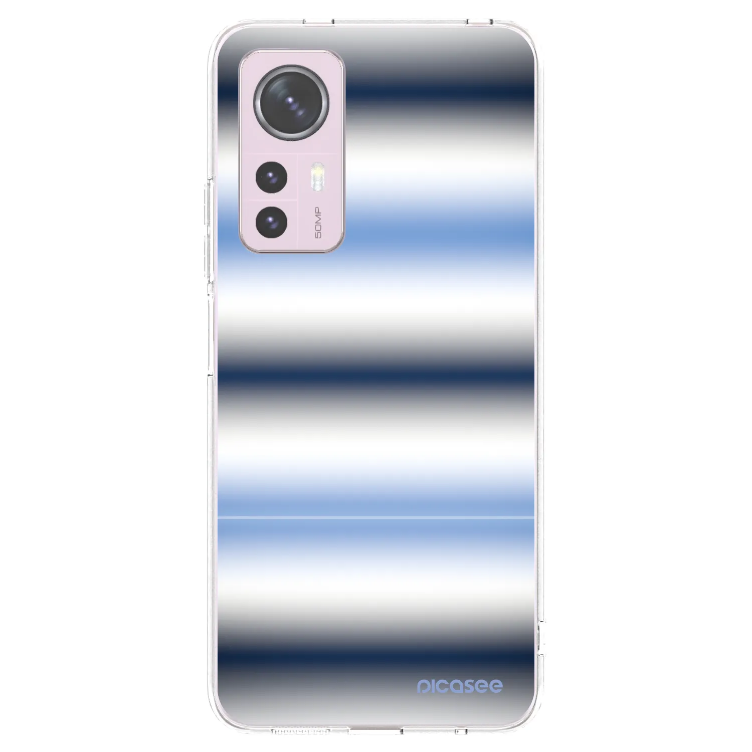 Picasee silikonska prozirna maskica za Xiaomi 12 - Static Lines