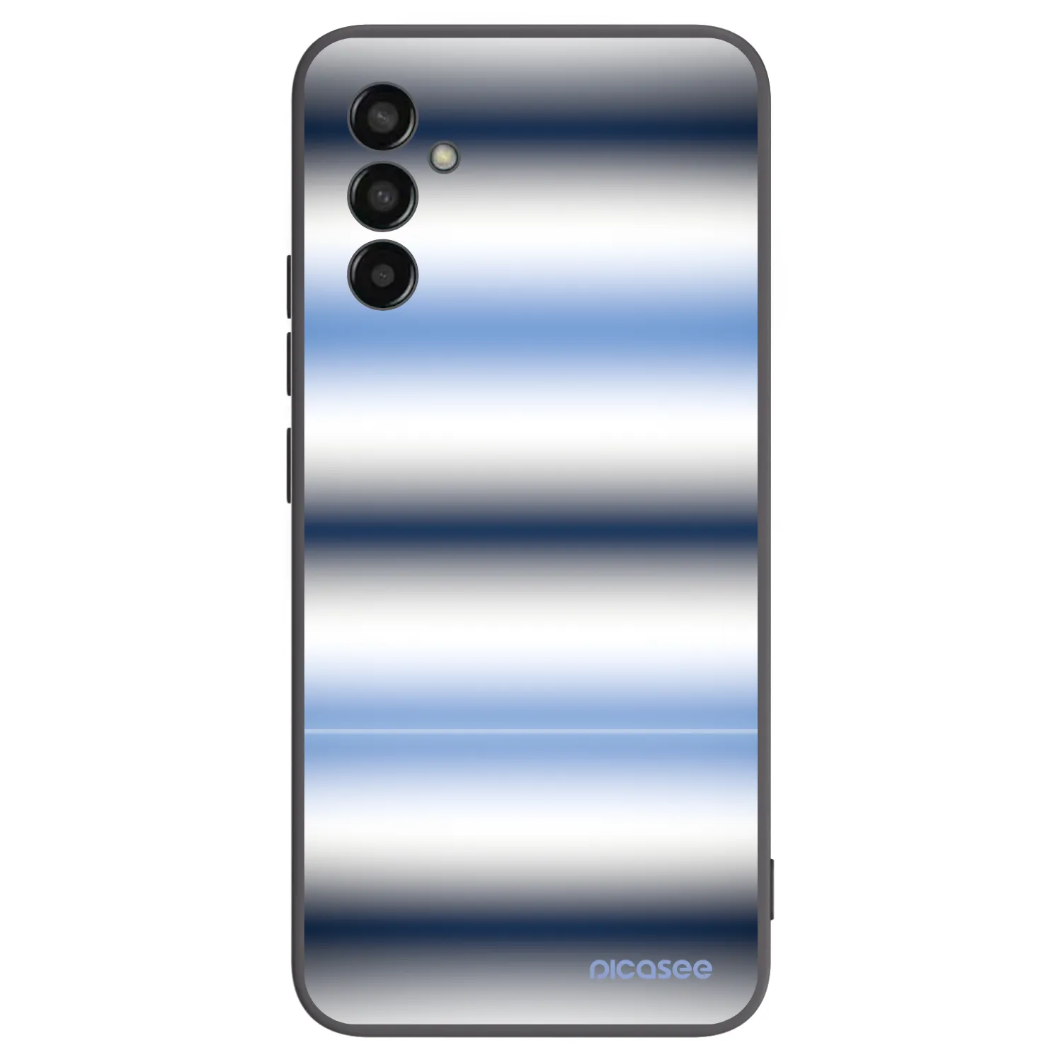 Picasee crna silikonska maskica za Samsung Galaxy M13 M135F - Static Lines