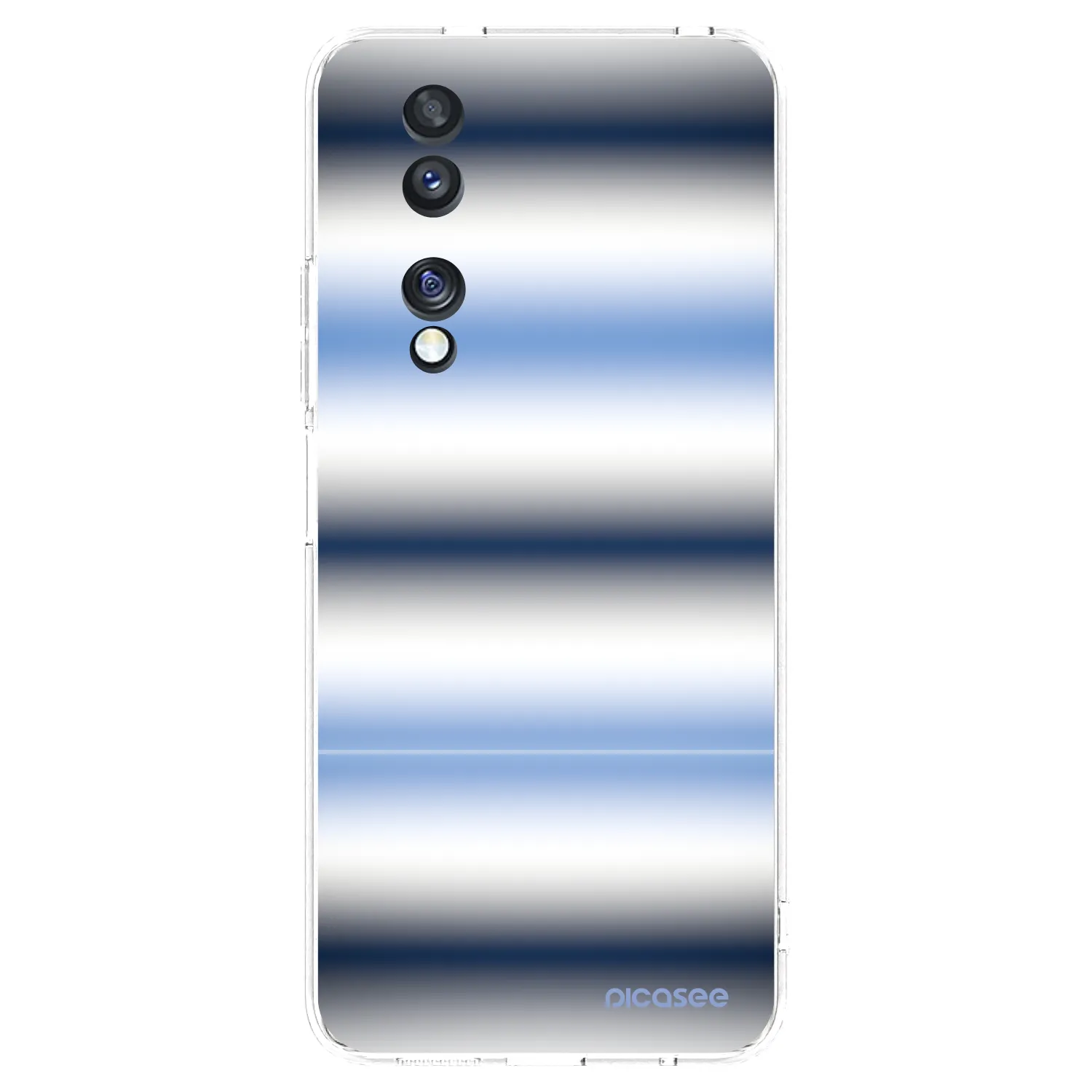 Picasee silikonska prozirna maskica za Honor 70 - Static Lines