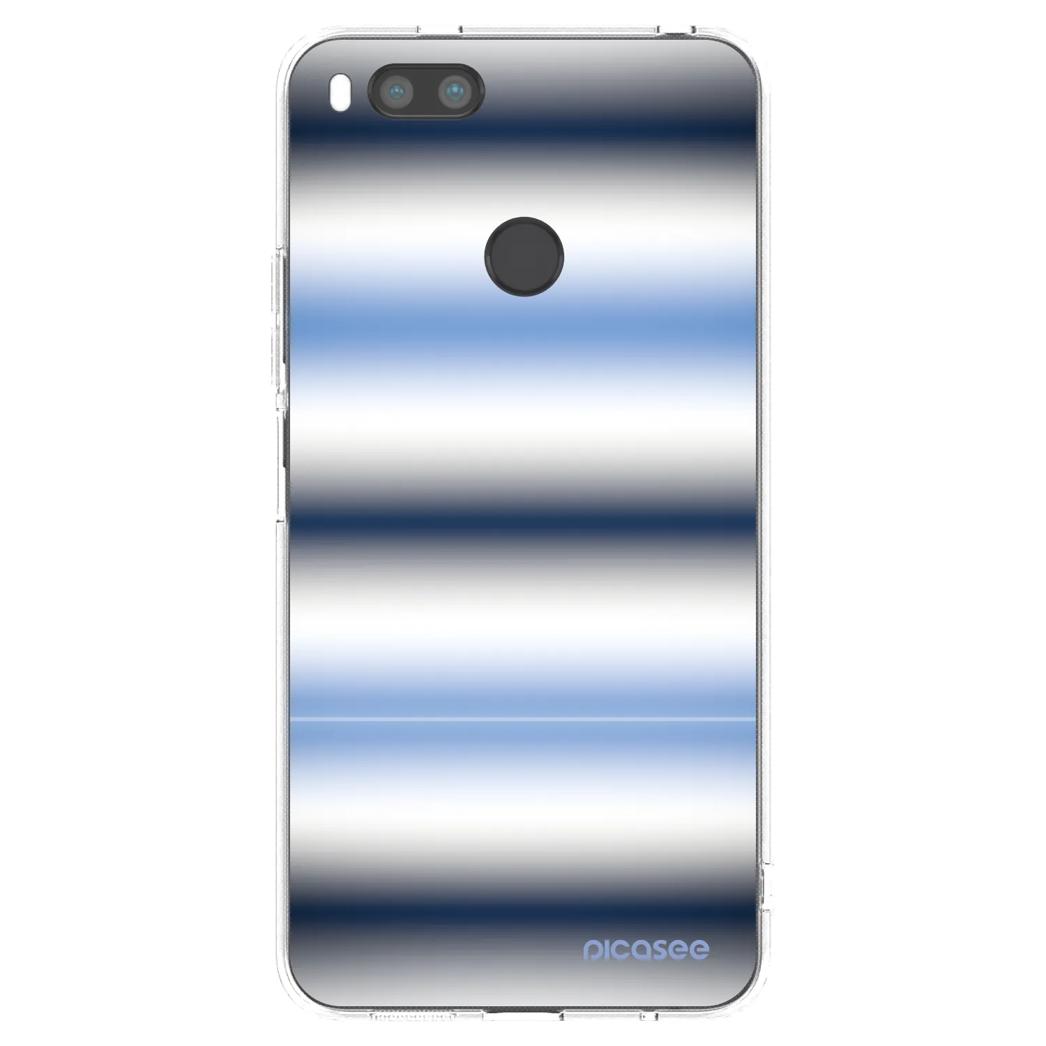 Picasee silikonska prozirna maskica za Xiaomi Redmi A1 - Static Lines