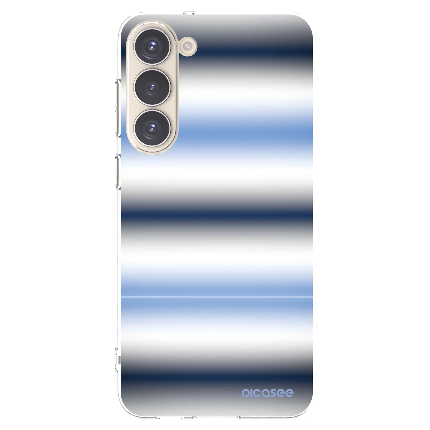 Picasee silikonska prozirna maskica za Samsung Galaxy S23+ 5G - Static Lines