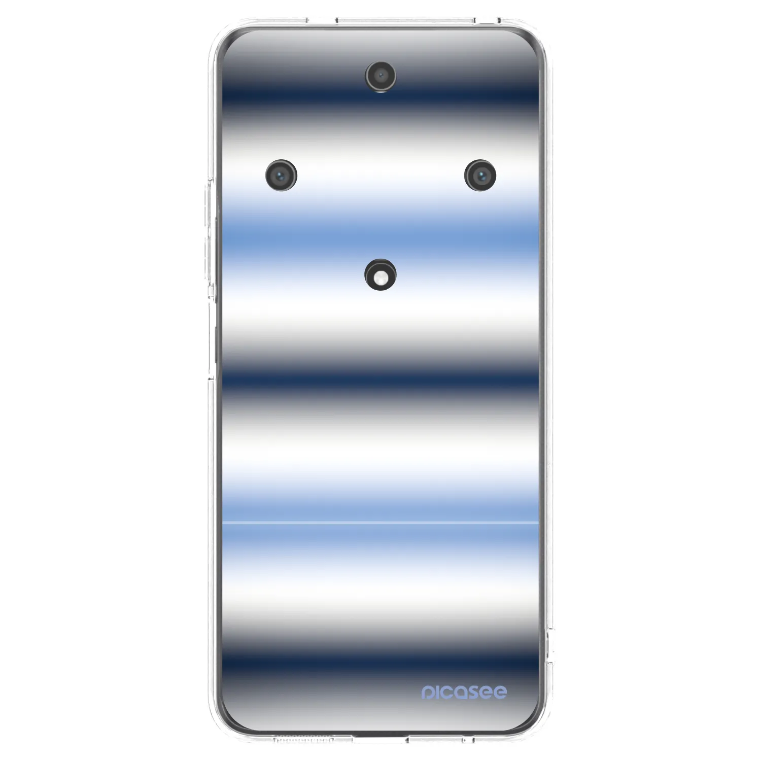 Picasee silikonska prozirna maskica za Honor Magic5 Lite 5G - Static Lines
