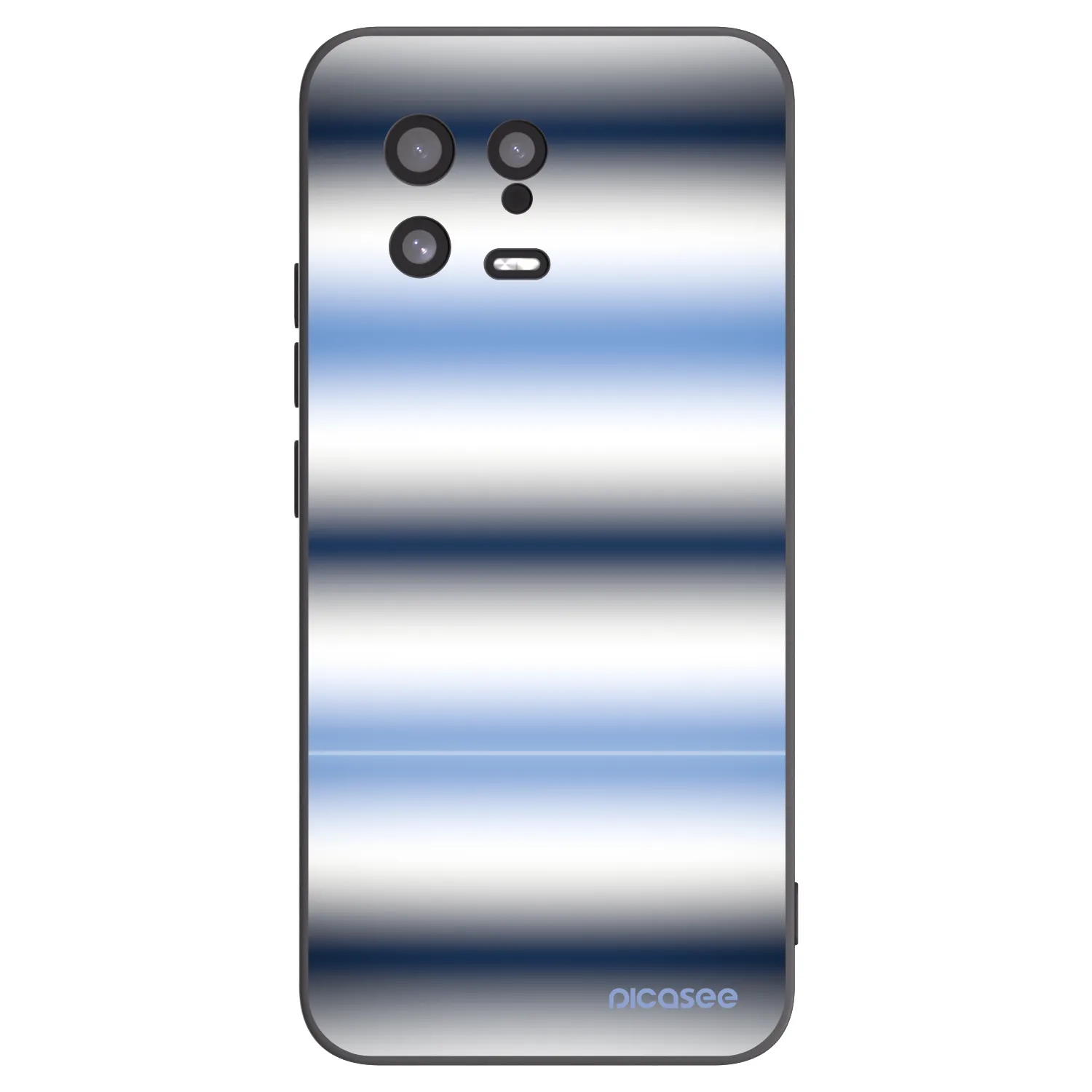 Picasee crna silikonska maskica za Xiaomi 13 - Static Lines