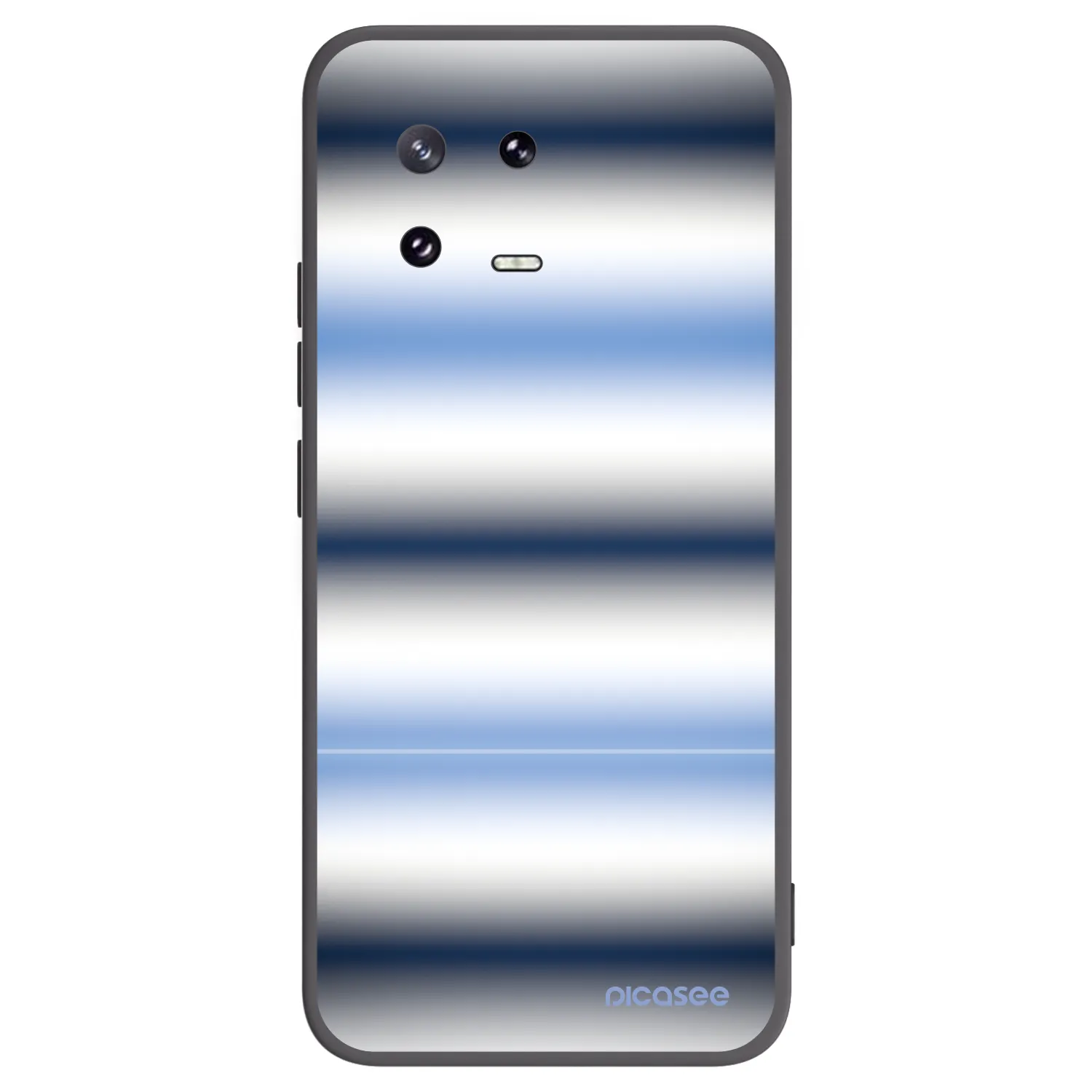 Picasee crna silikonska maskica za Xiaomi 13 Pro - Static Lines