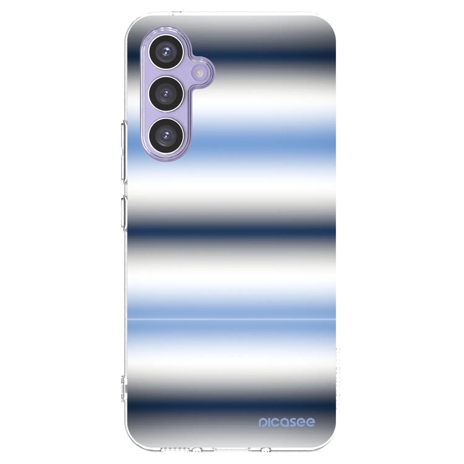 Picasee silikonska prozirna maskica za Samsung Galaxy A54 5G A546B - Static Lines